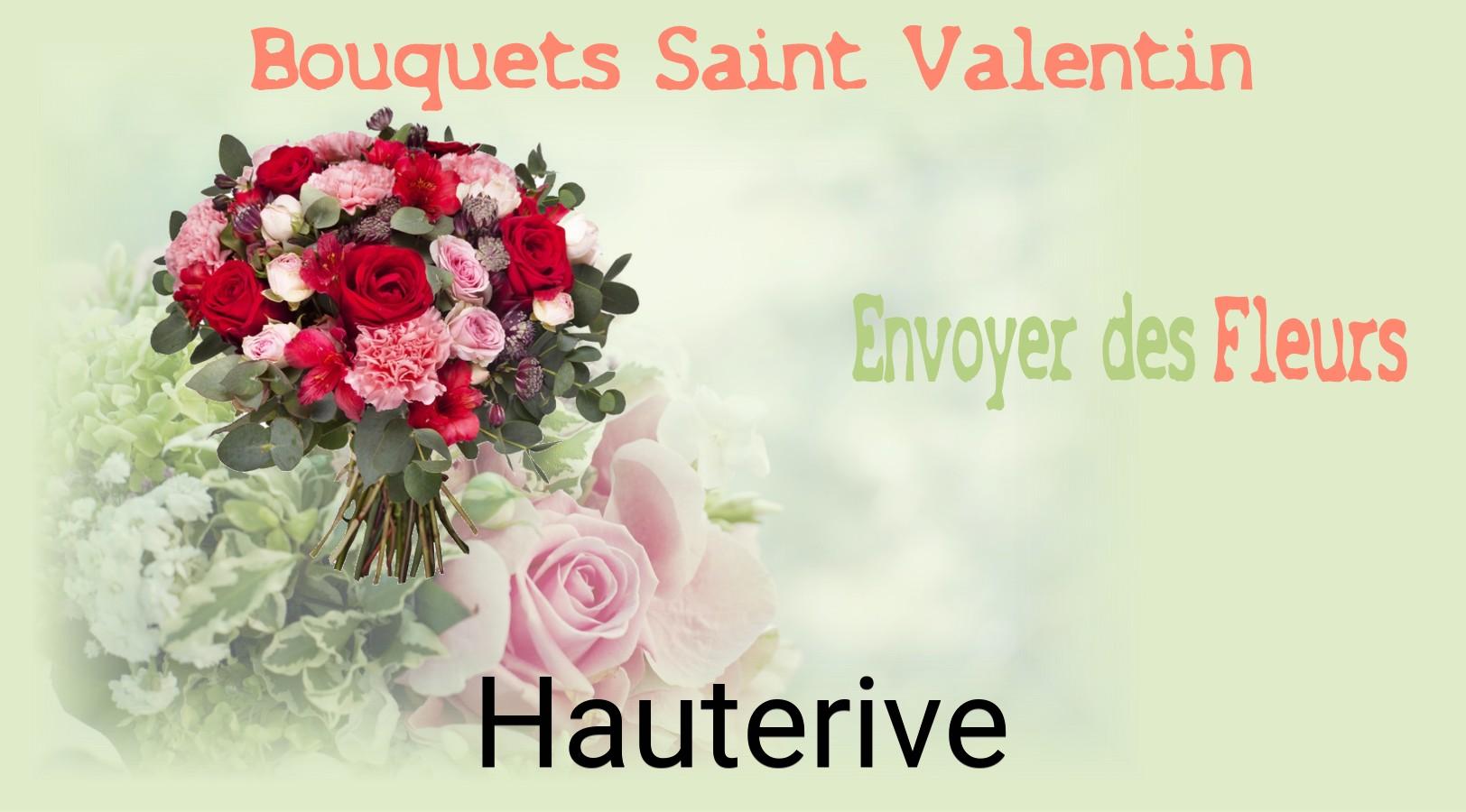 Roses de Saint-Valentin livrées à Hauterive